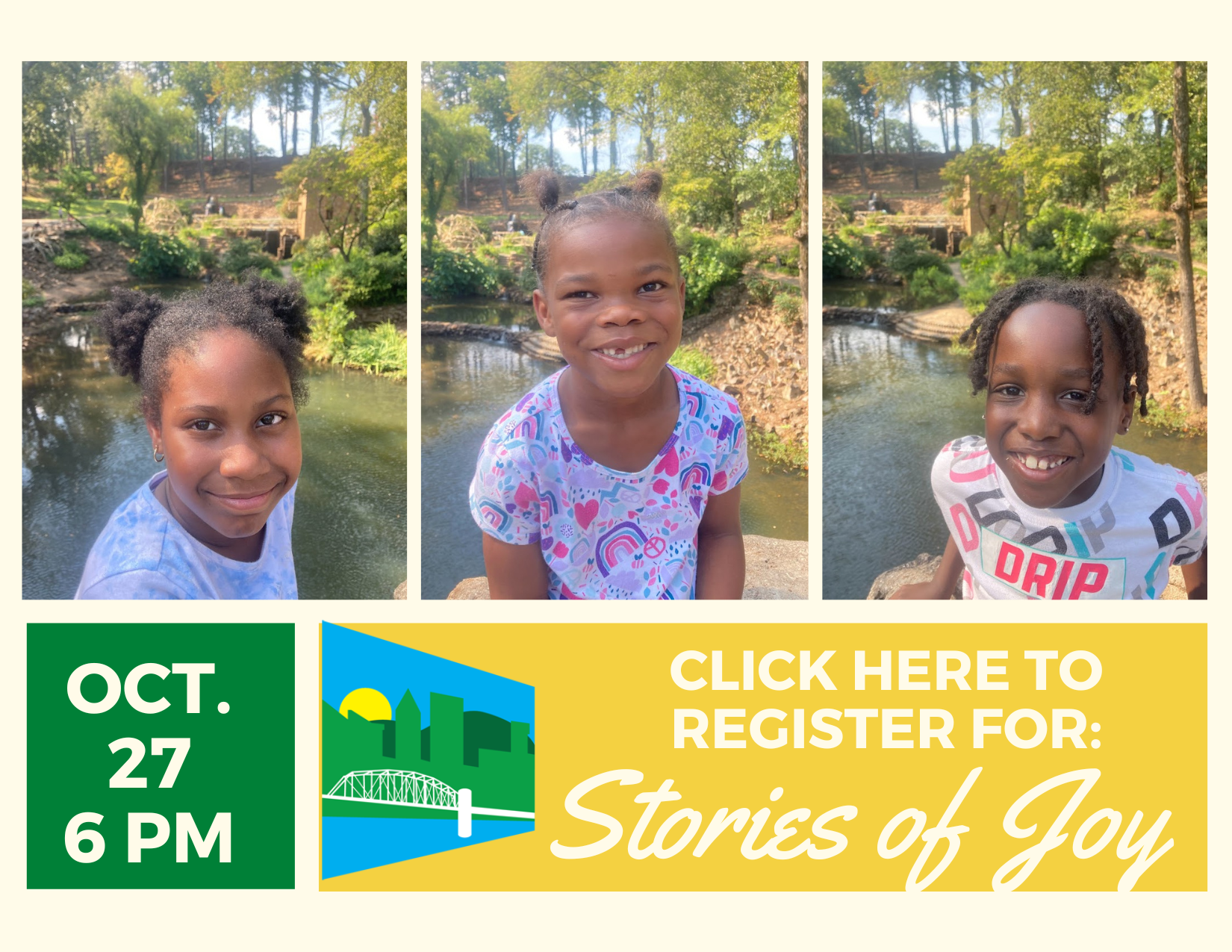 Register here for Stories of Joy!